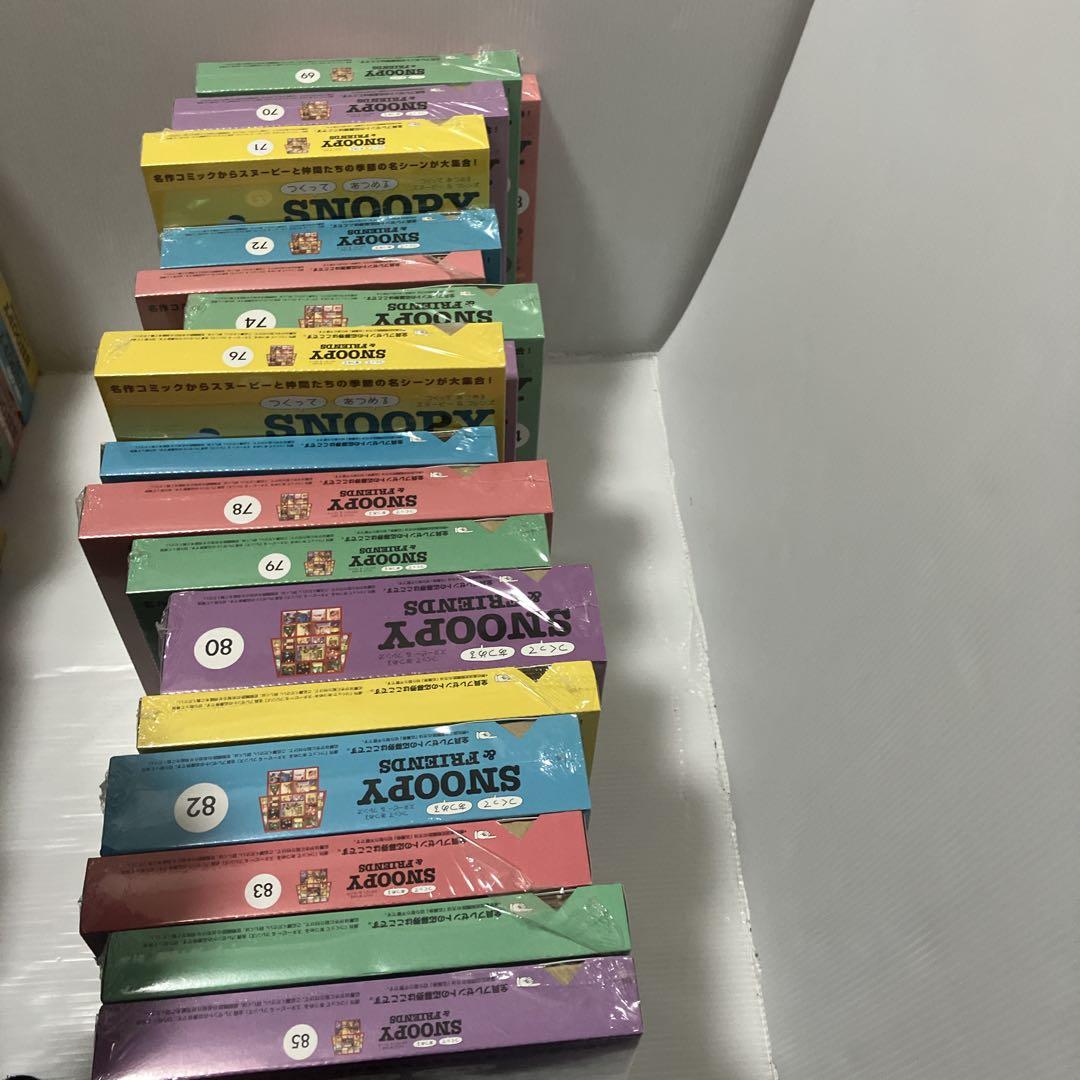 未使用 デアゴスティーニ スヌーピー 100巻 まとめ売り【3/3】