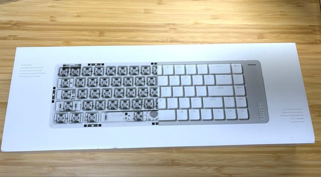 Lofree FLOW2 シルバー　Surfer(リニア) 68キー