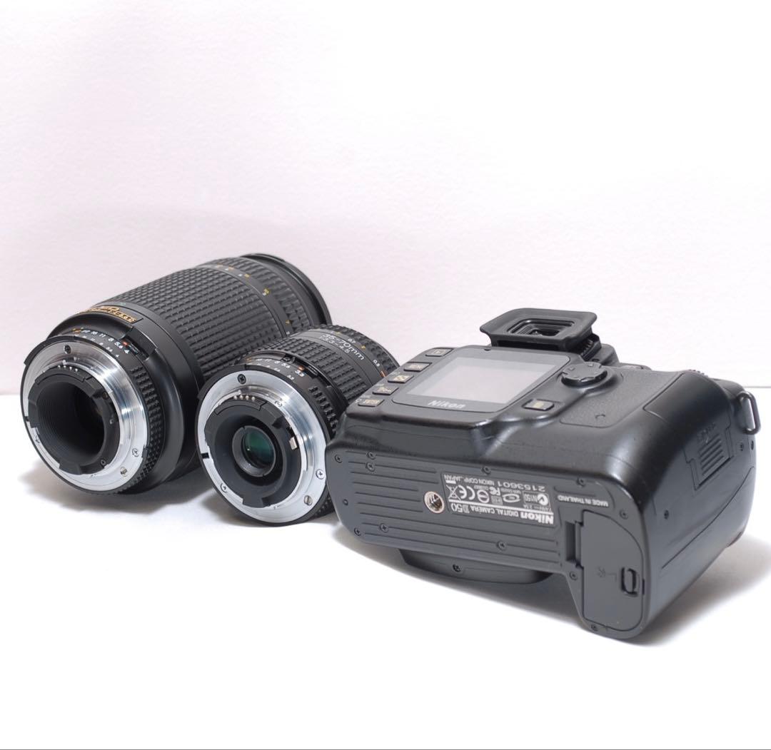 超望遠レンズデビュー✨Nikon D50✨ダブルレンズ✨少シャッター✨スマホ転送