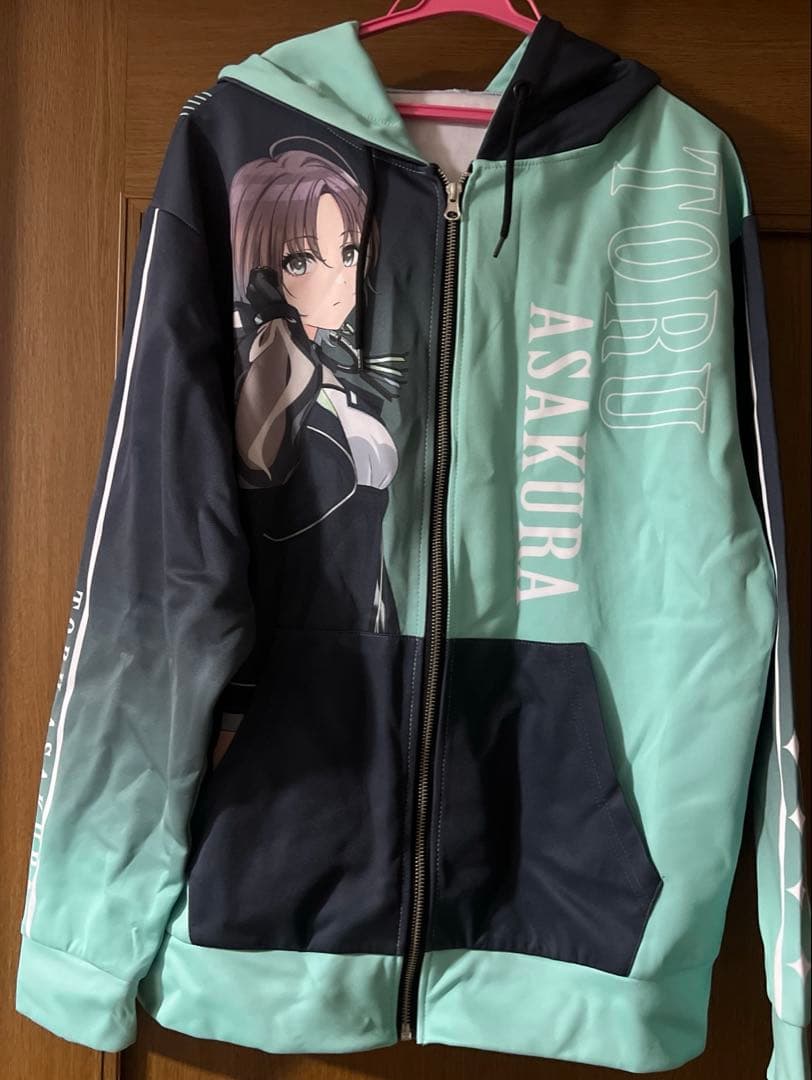 朝倉透　フルグラフィックパーカー 7th 螺旋　シャニ　激レア！入手困難品