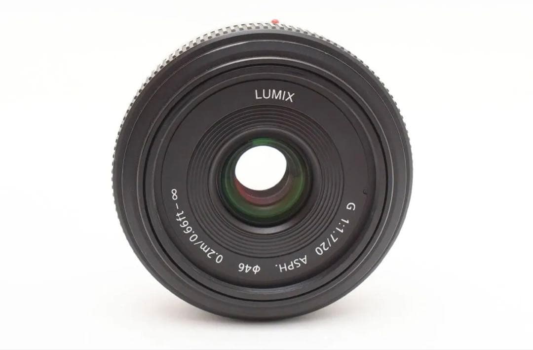 LUMIX G 20mm F1.7 ASPH. レンズ