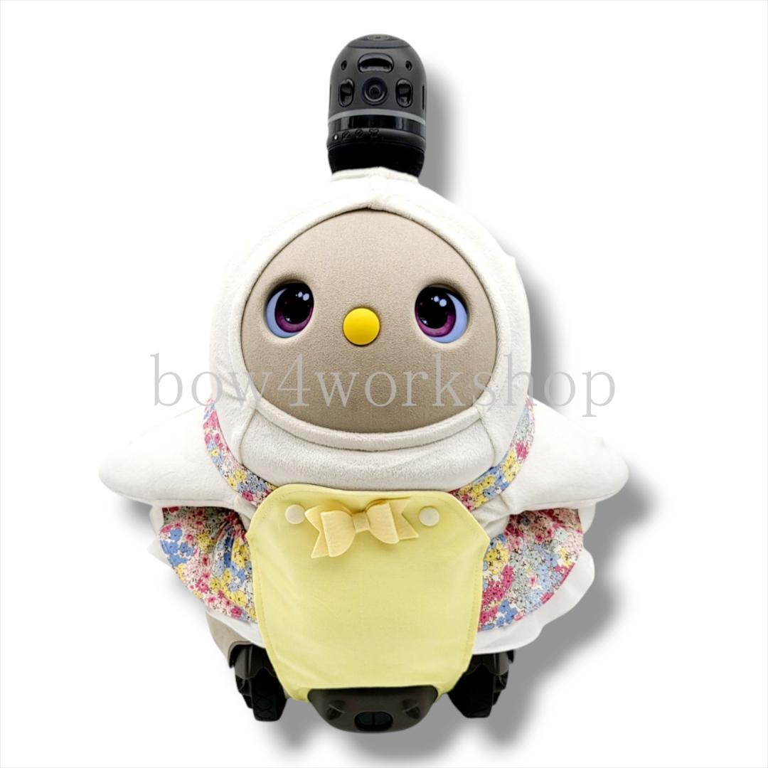 LOVOT ラボットの服ハンドメイド リバティ柄サロペットパンツ （イエロー）