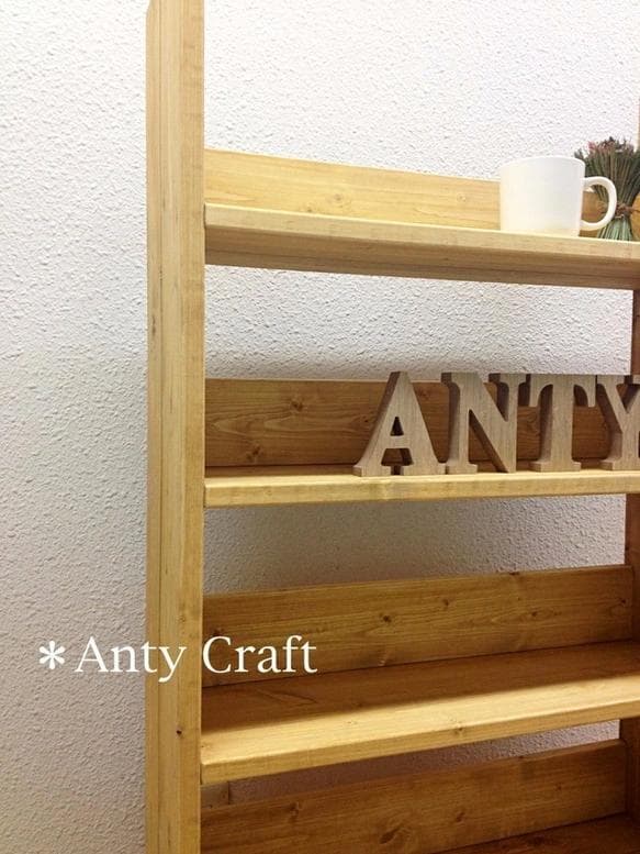 【サイズオーダー可】【引取可能】5段飾り棚 DVD収納 本棚 幅60cm DP