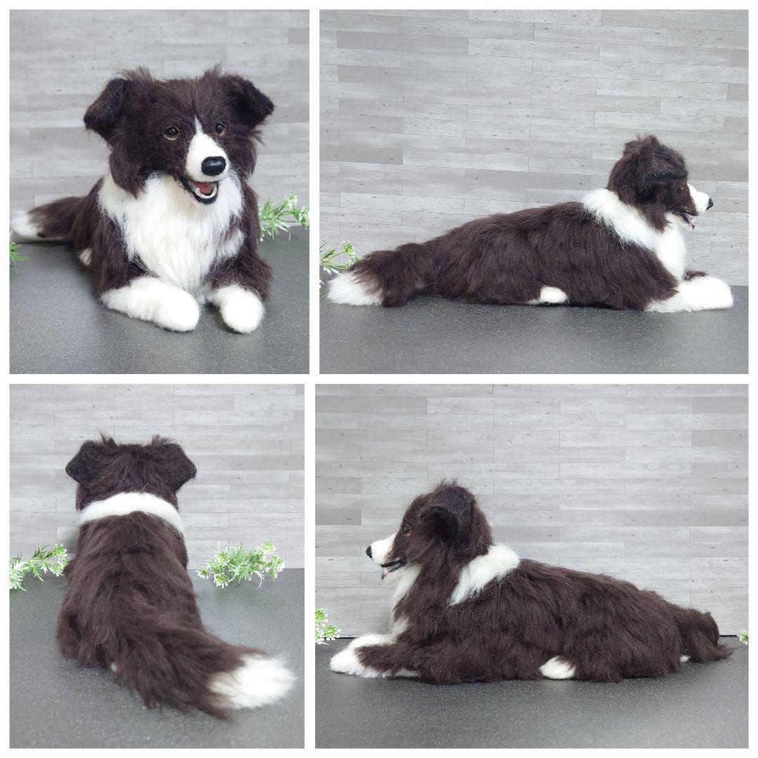 オーダー品　羊毛フェルト犬