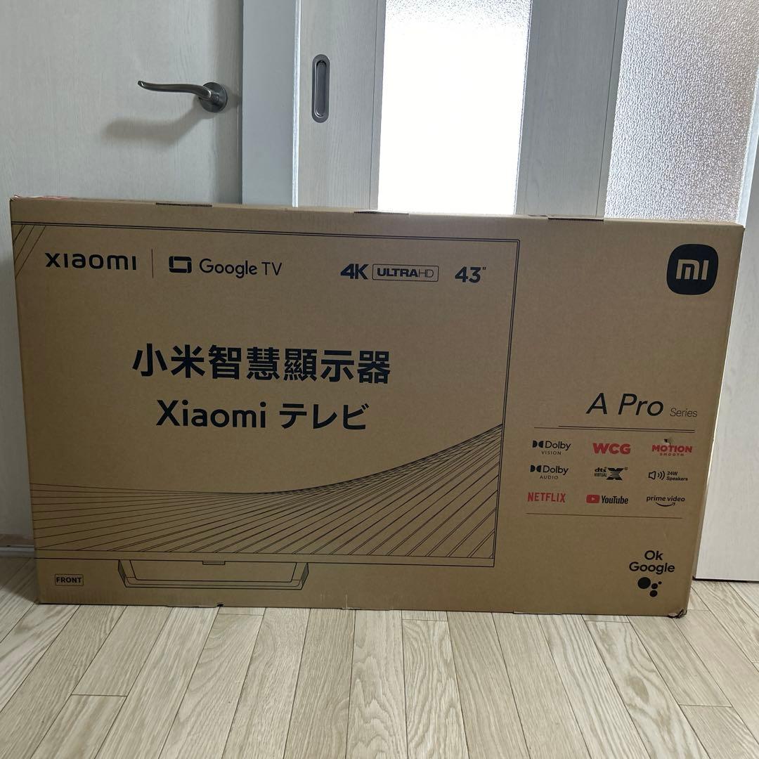 【Xiaomi】テレビ A Pro 43
