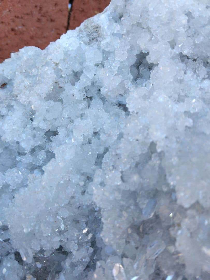 セレスタイト　水晶4.5kg　－ｍｔ397