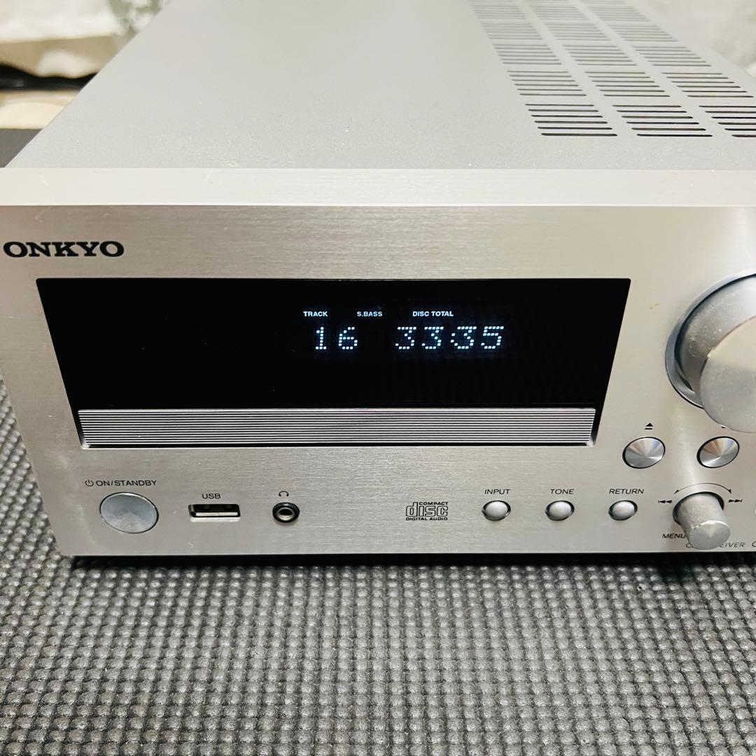 ONKYO CR-555 CDレシーバー USB対応 美品 2015年製