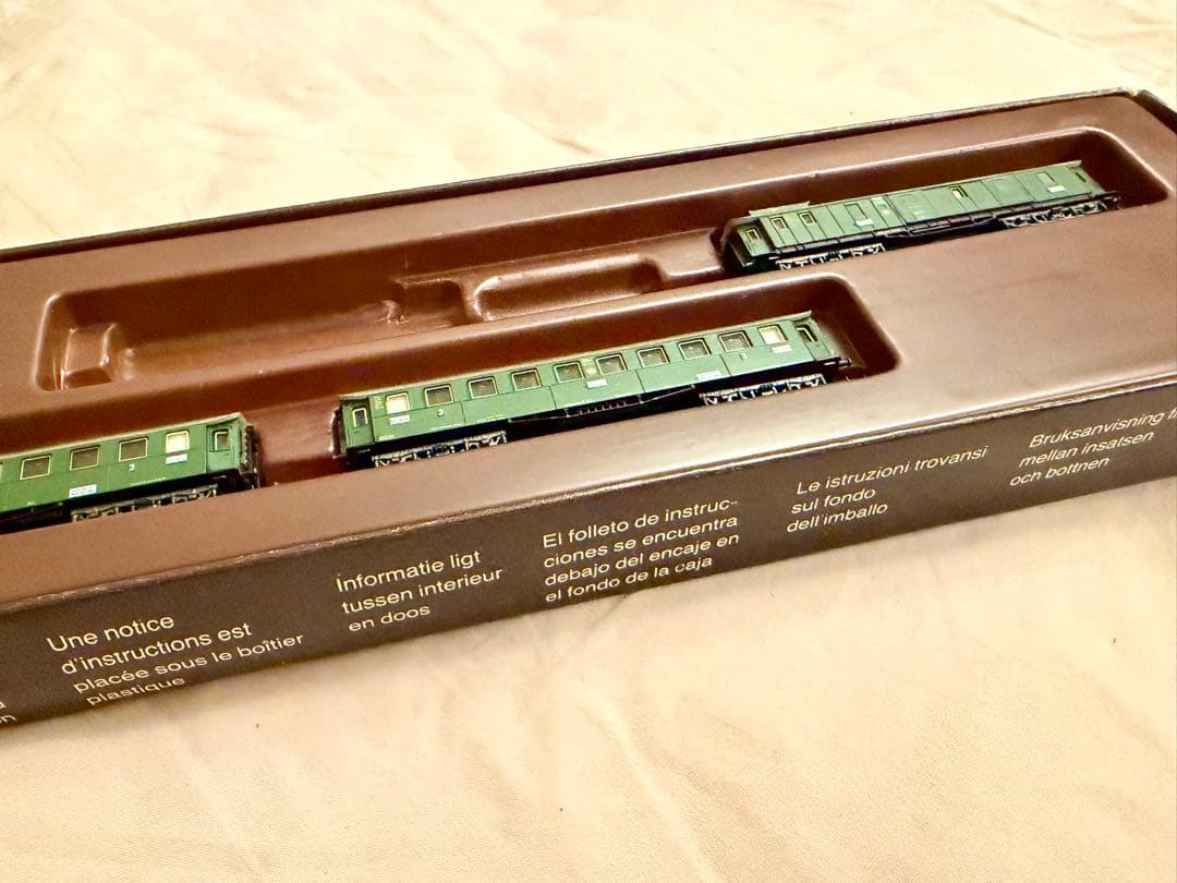 【セットの機関車無し】メルクリン　ミニクラブ8100セット　西ドイツ製