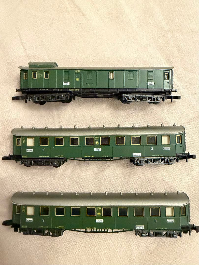 【セットの機関車無し】メルクリン　ミニクラブ8100セット　西ドイツ製