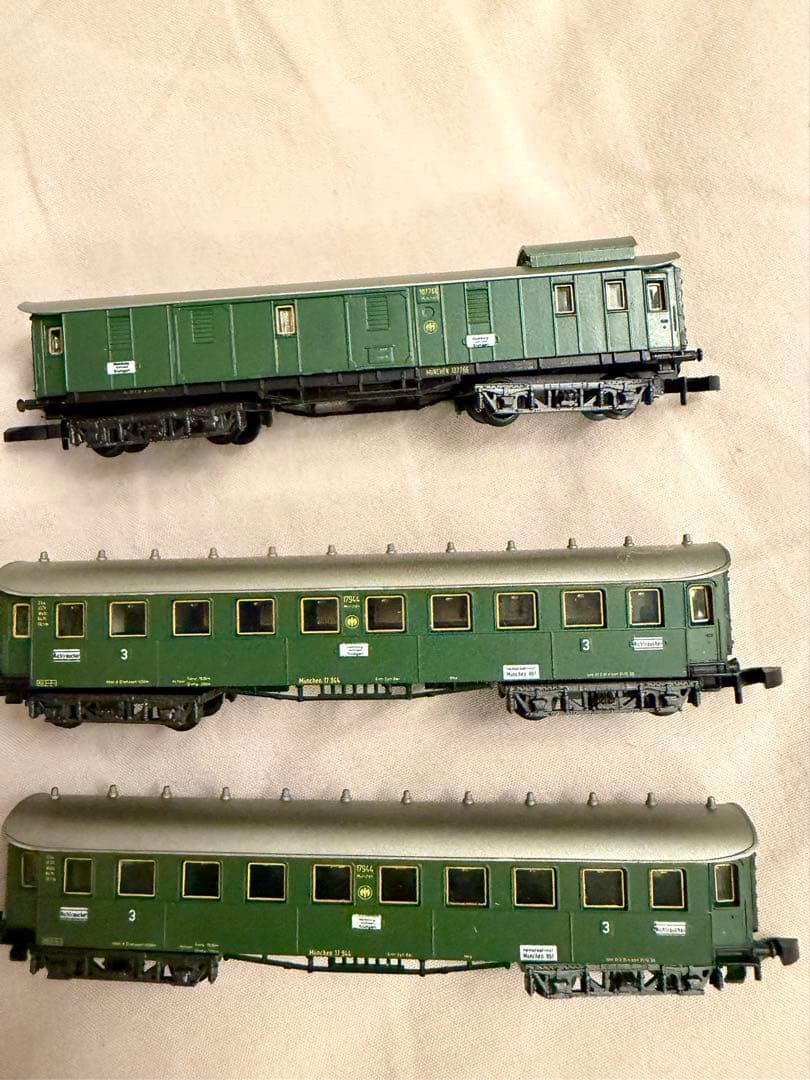 【セットの機関車無し】メルクリン　ミニクラブ8100セット　西ドイツ製