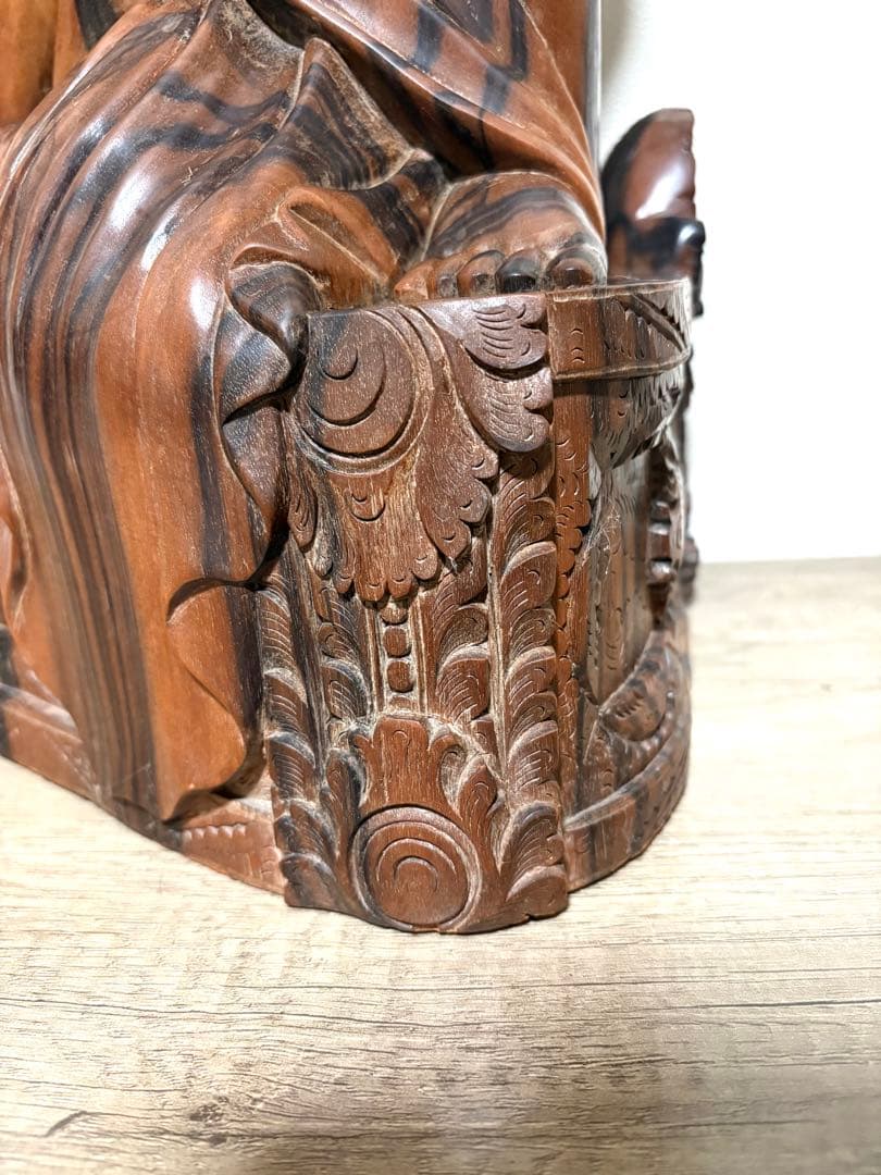 【130cm】 バリ　木製彫刻 女性像