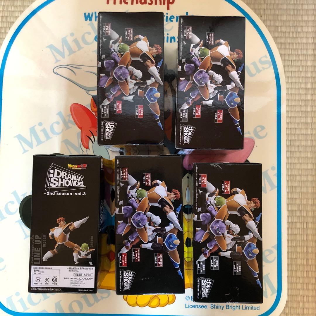 ドラゴンボールZ ドラマティックショーケース ギニュー特戦隊セット