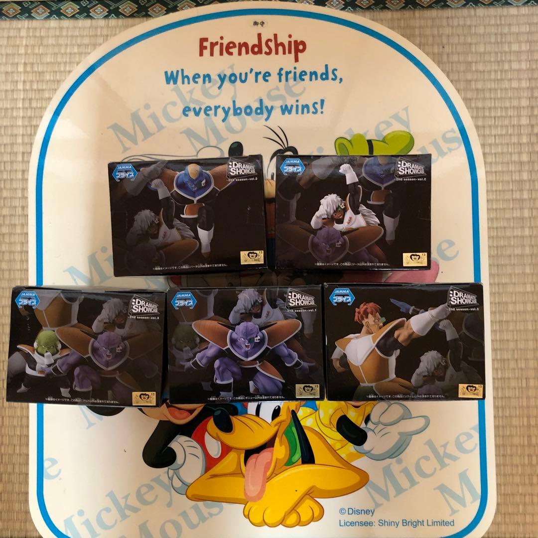ドラゴンボールZ ドラマティックショーケース ギニュー特戦隊セット