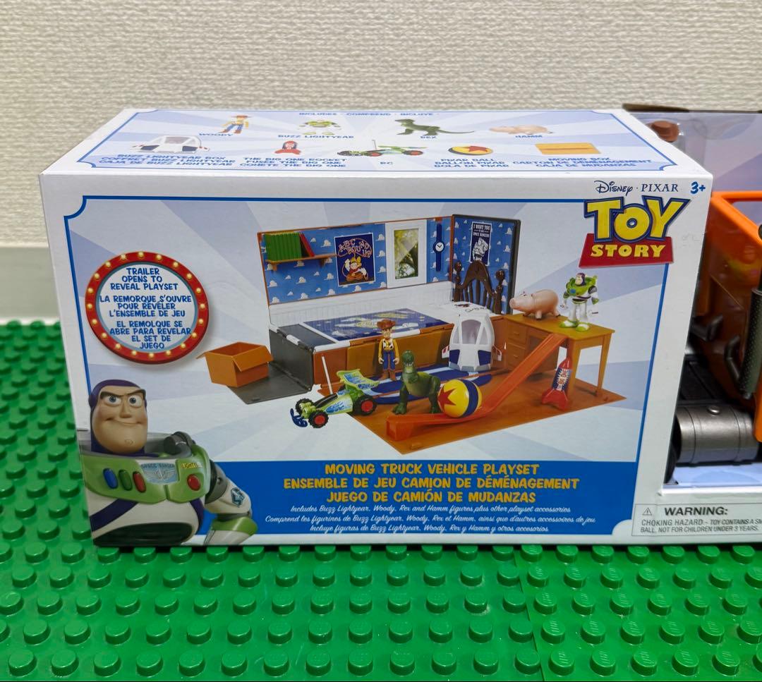 トイストーリー ピザプラネット 車 ムービングトラックセット
