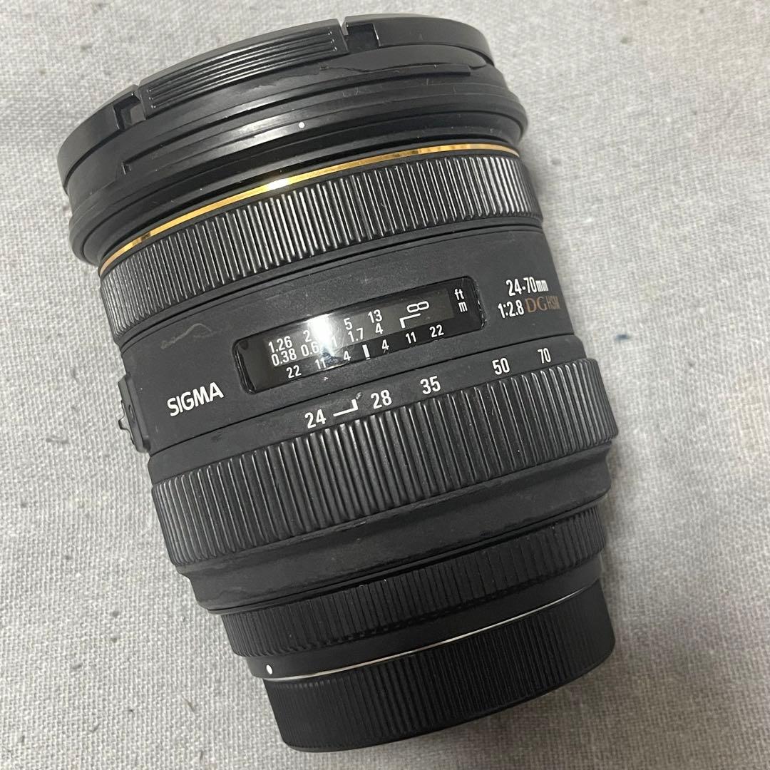 SIGMA 24-70mm F2.8 DC HSM ズームレンズ キャノン