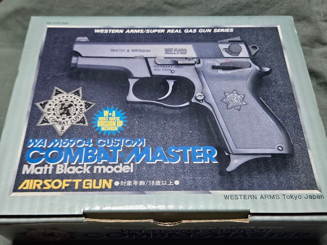 WESTERN ARMS S＆W M6904 コンバットマスター ガスガン