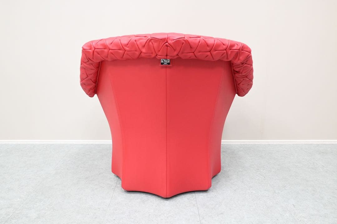 【展示極美品】Poltrona Frau 1人掛けソファ オットマン