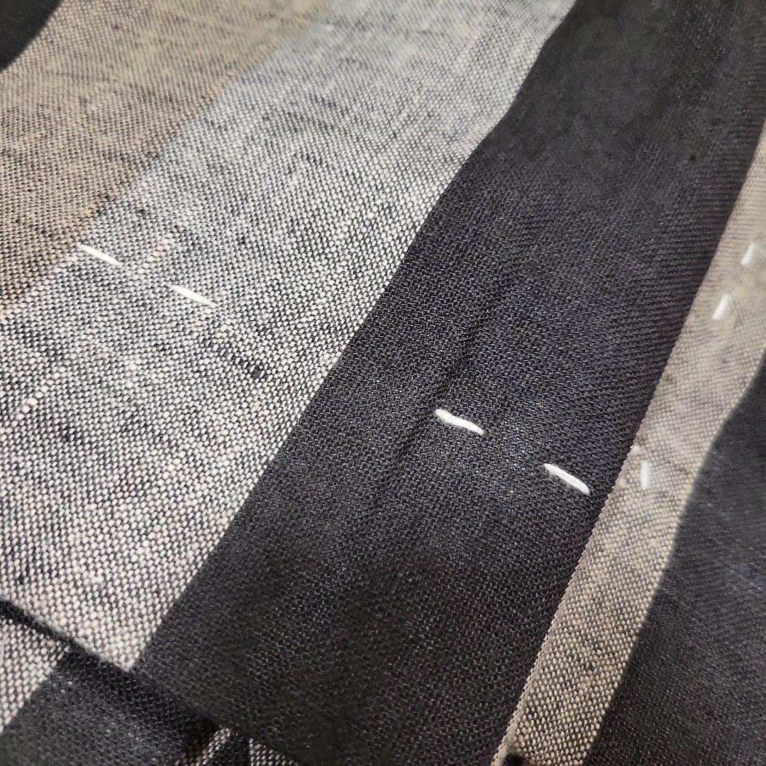 藍染め　古布　木綿　芸術　高級手芸品　140 × 138cm　テーブルクロス