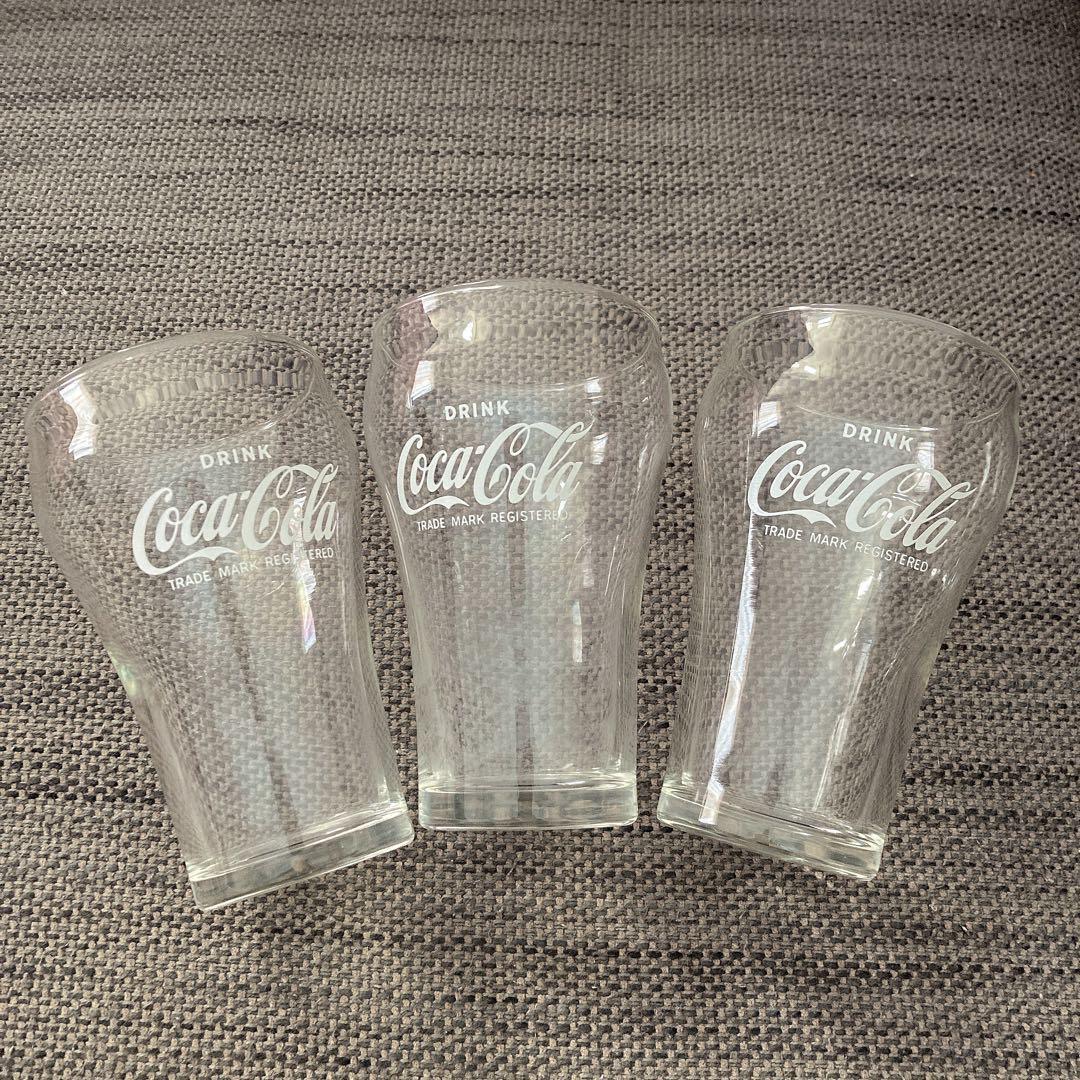 コカ・コーラ グラス ３種類セット アンティーク 昭和レトロ