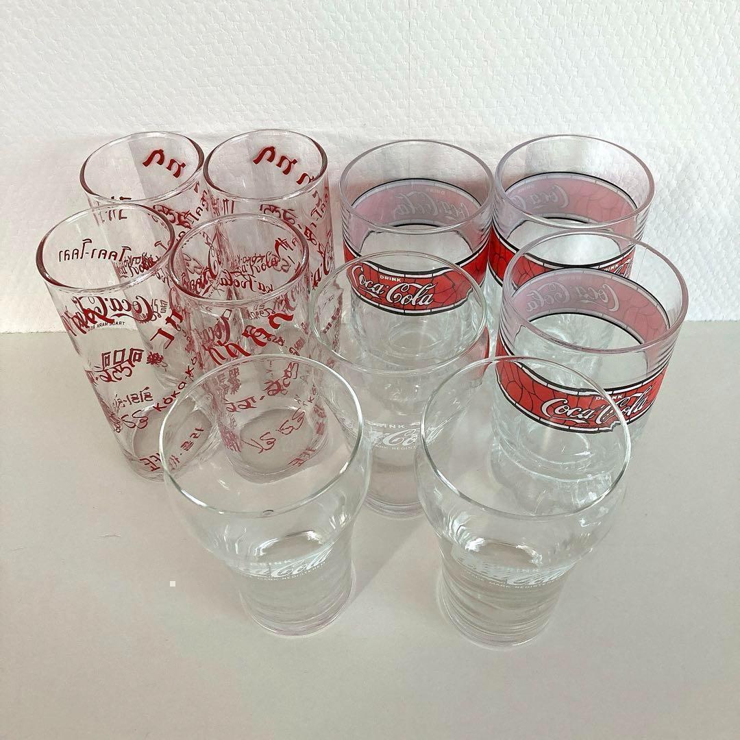 コカ・コーラ グラス ３種類セット アンティーク 昭和レトロ