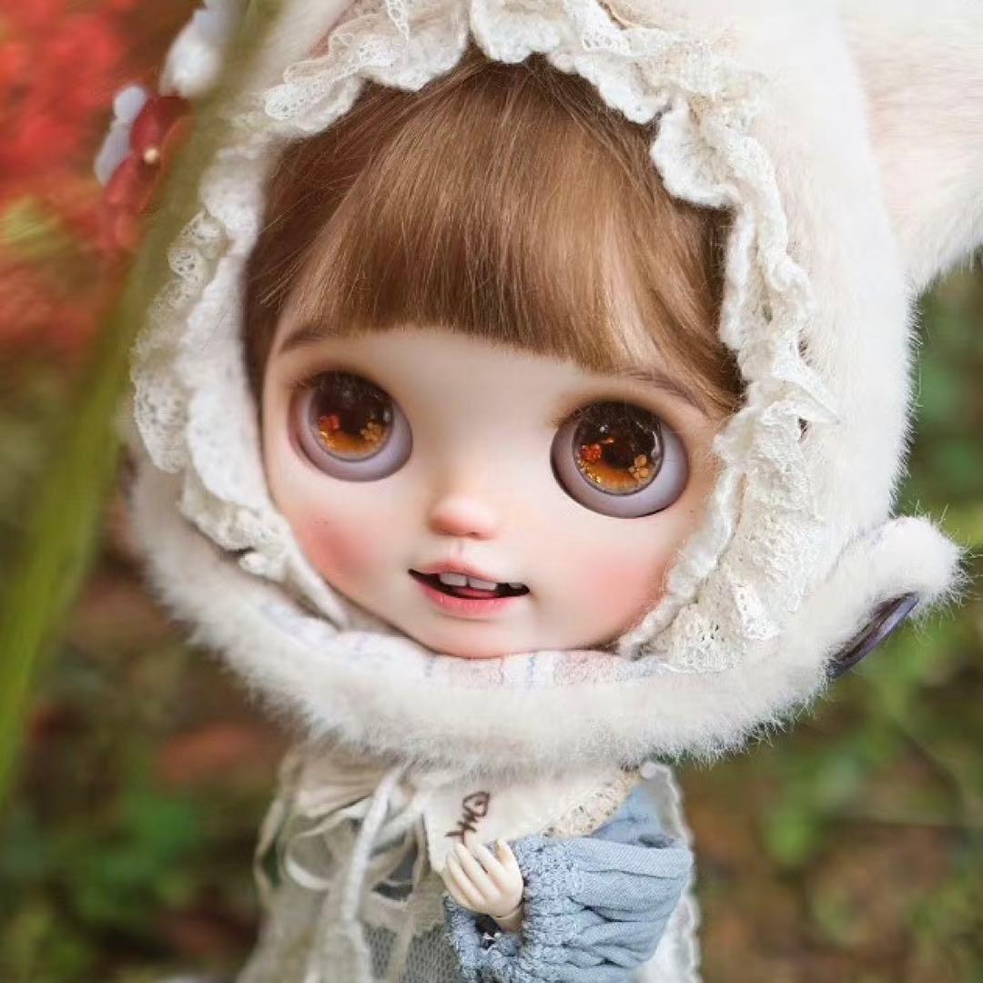 作家様カスタムブライス 人形 かわいい 幼い 元気 笑顔ちゃん