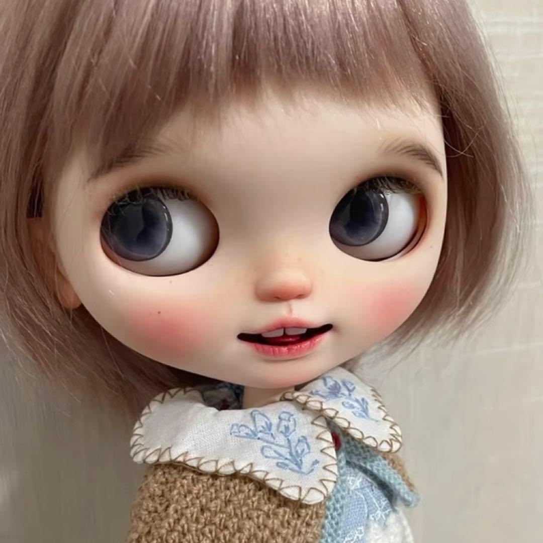 作家様カスタムブライス 人形 かわいい 幼い 元気 笑顔ちゃん