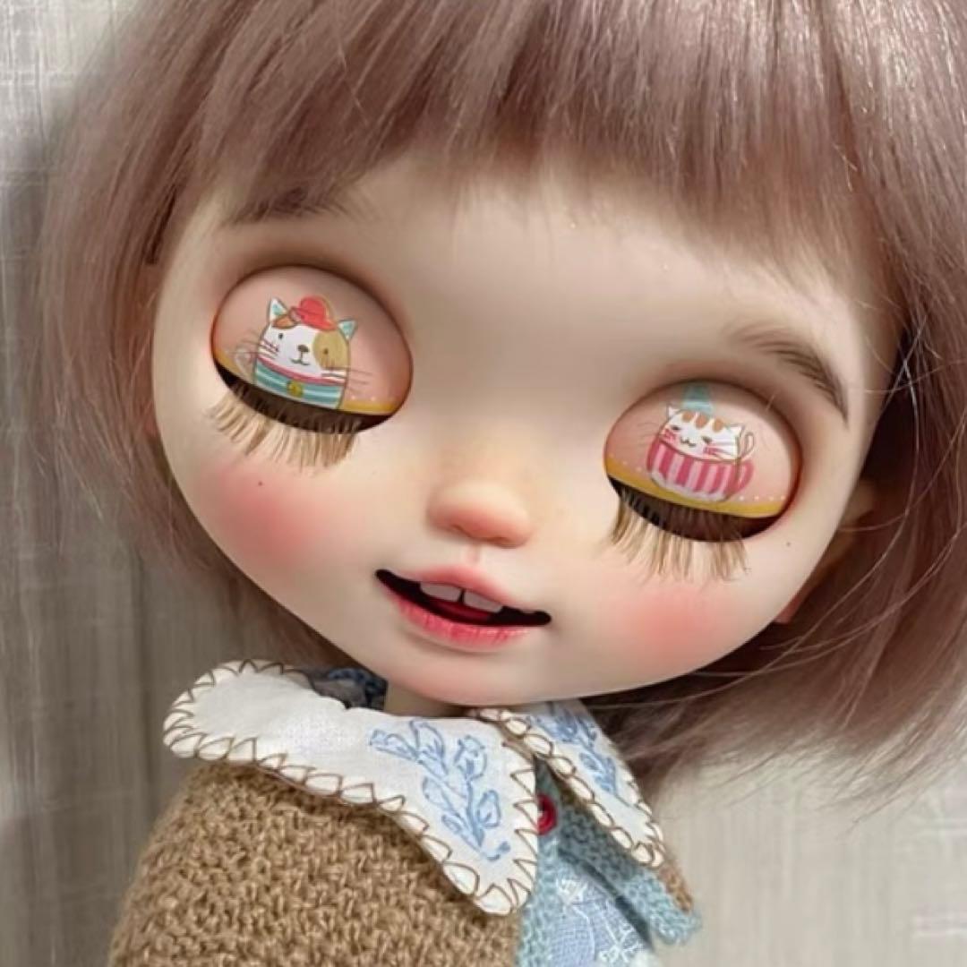 作家様カスタムブライス 人形 かわいい 幼い 元気 笑顔ちゃん