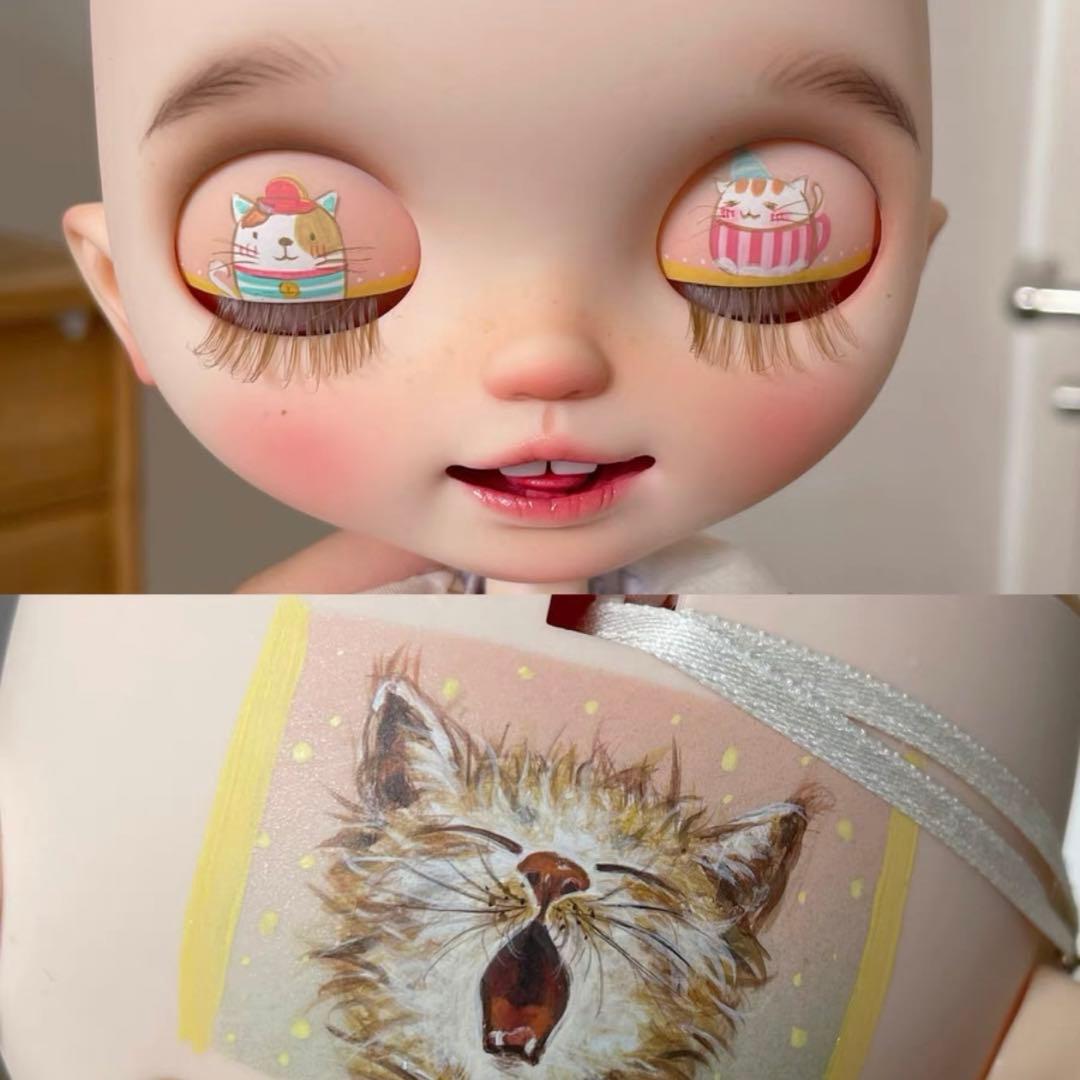 作家様カスタムブライス 人形 かわいい 幼い 元気 笑顔ちゃん