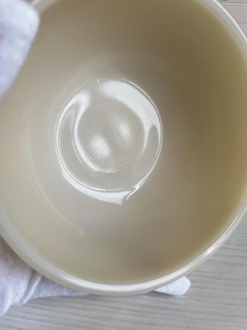 【レア希少】ファイヤーキング　最初期ダークアイボリーチリボウル2個