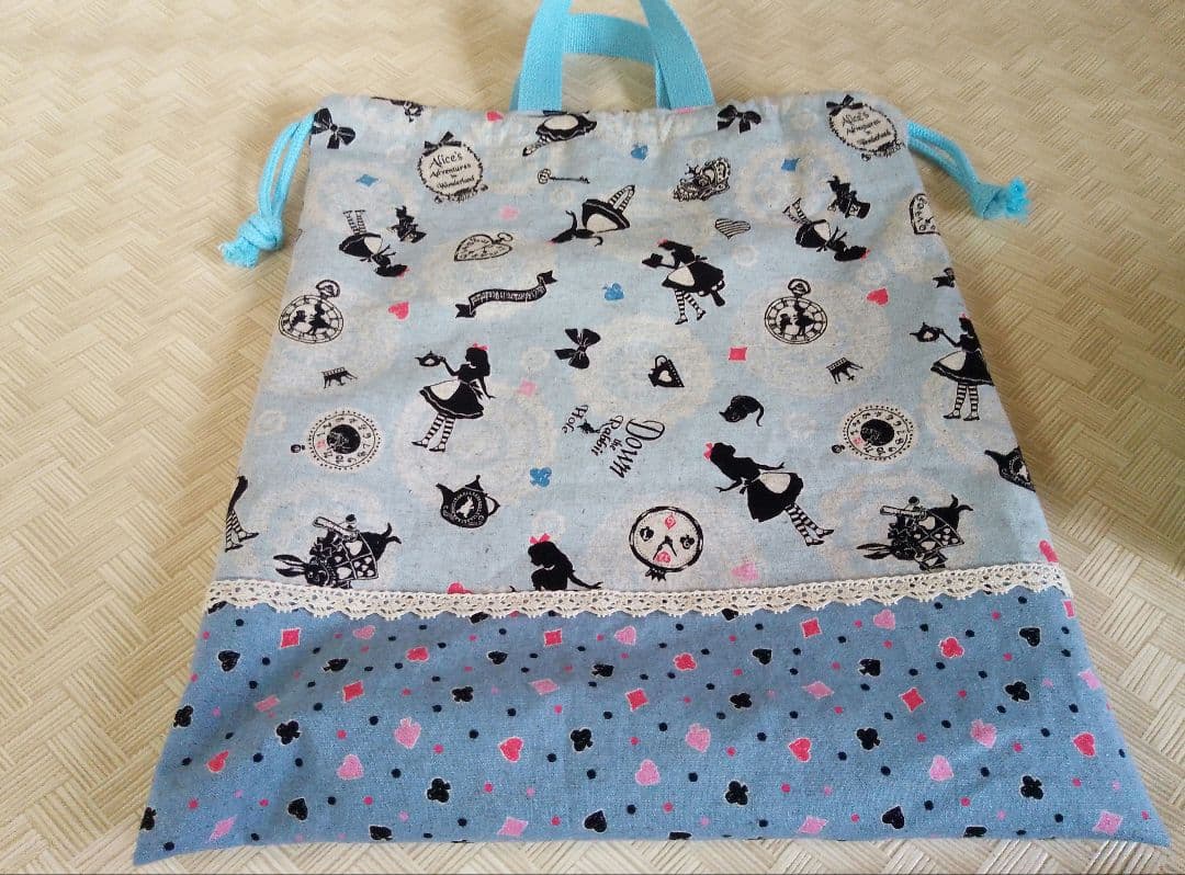 在庫処分セール　アリス　レッスンバッグ３点セット