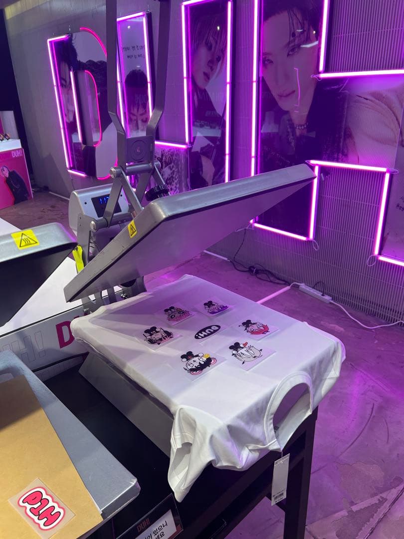 P1Harmony DUH! POPUP キャラクター　オリジナルTシャツ