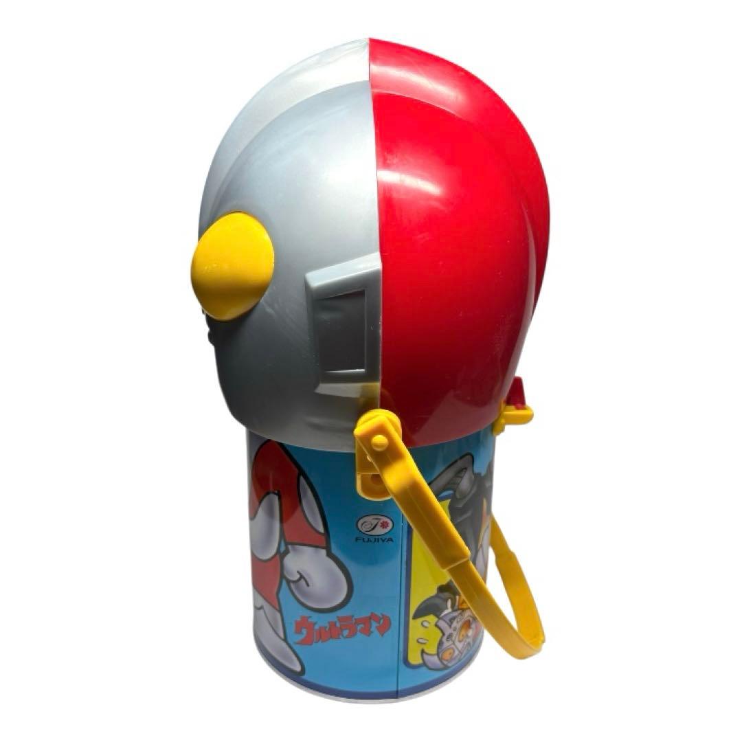 当時物 不二家 ウルトラマン倶楽部 特大お菓子缶 レトロ 希少 ブリキ缶