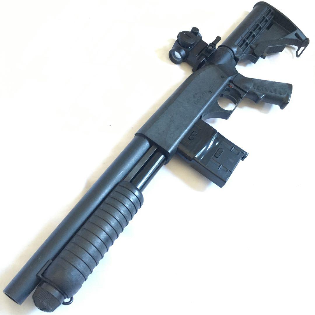 【カスタム品!!】マルゼン CA870 タクティカル エアガン ダブルマガジン