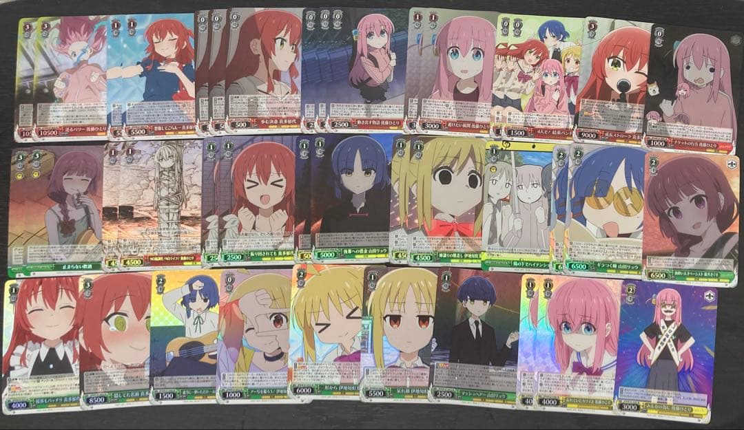 ヴァイスシュヴァルツ　w107 ぼっちざろっく！　まとめて