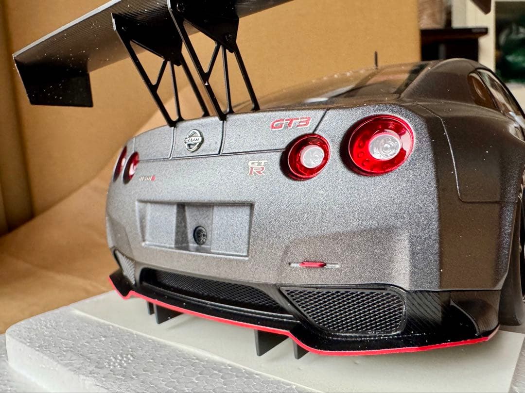 1/18オートアート GT-R NISMO GT3 マットグレーAUTOart