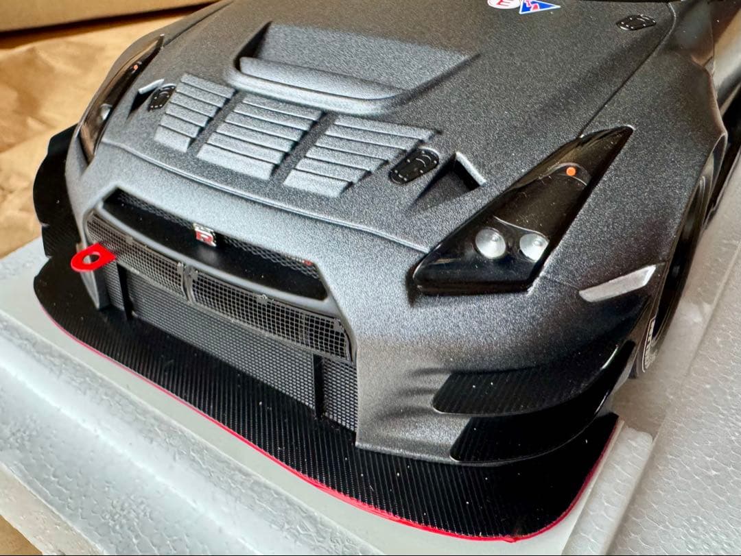 1/18オートアート GT-R NISMO GT3 マットグレーAUTOart