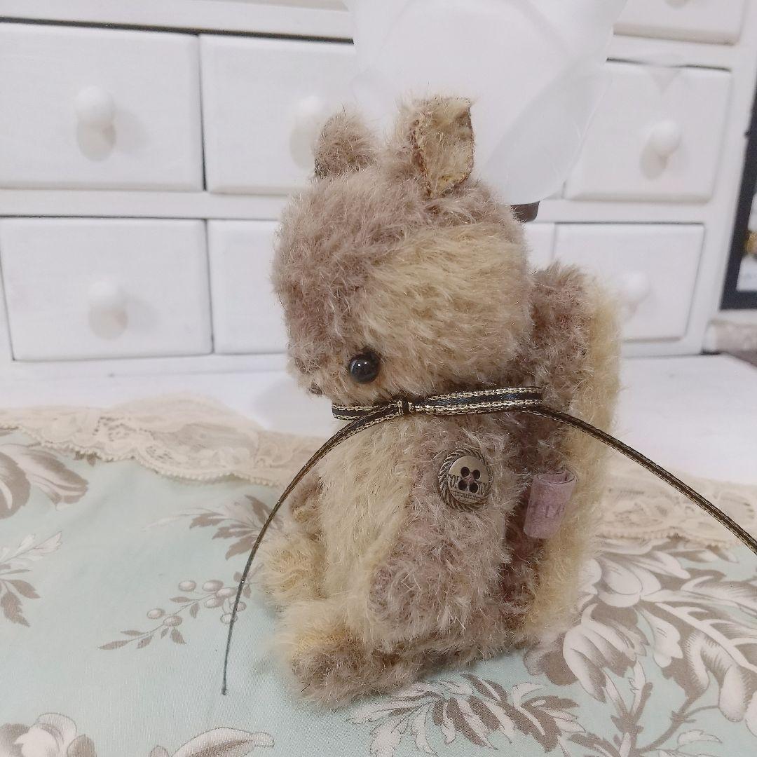 テディベア リス ぬいぐるみ 玩具 茶色 アーティストベア