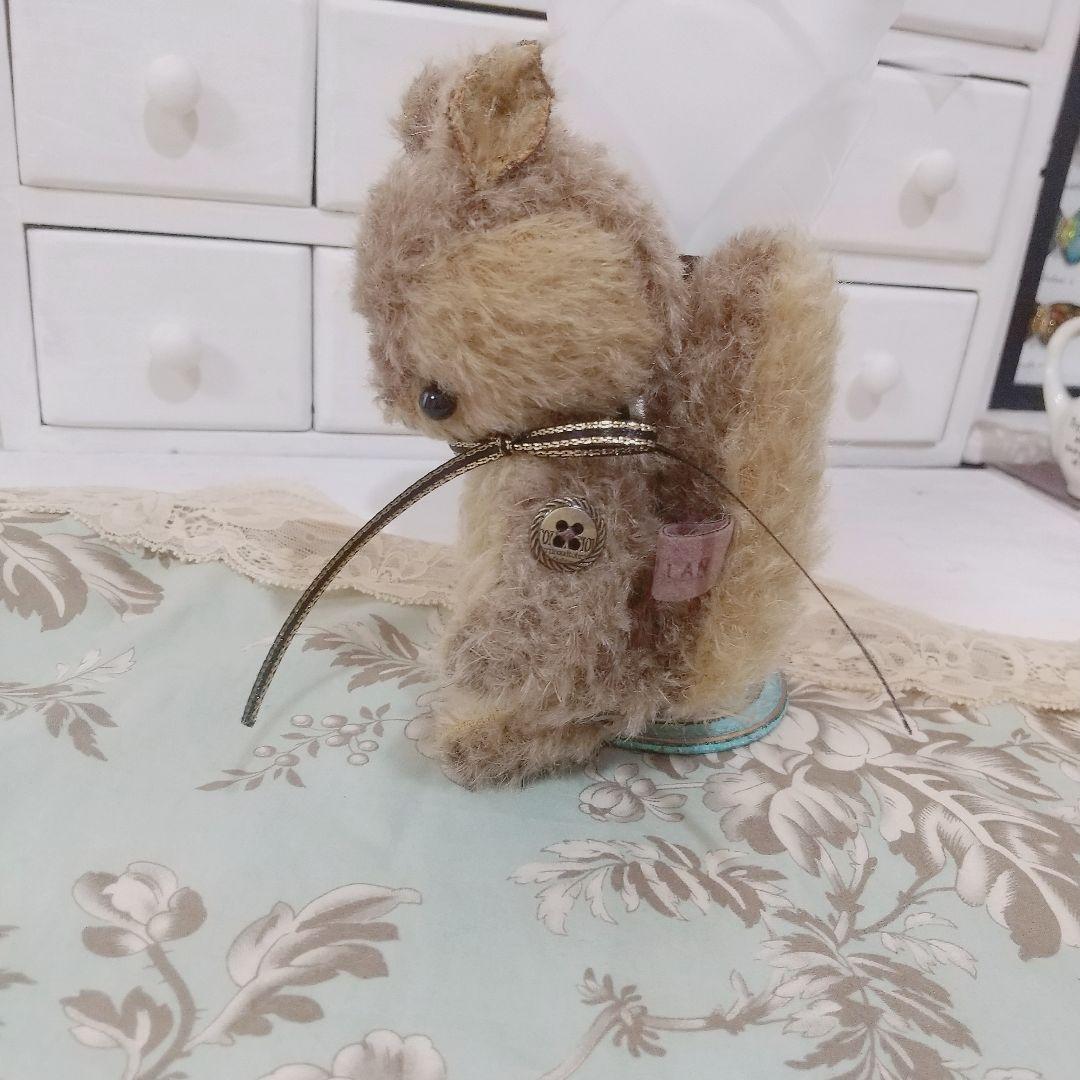 テディベア リス ぬいぐるみ 玩具 茶色 アーティストベア