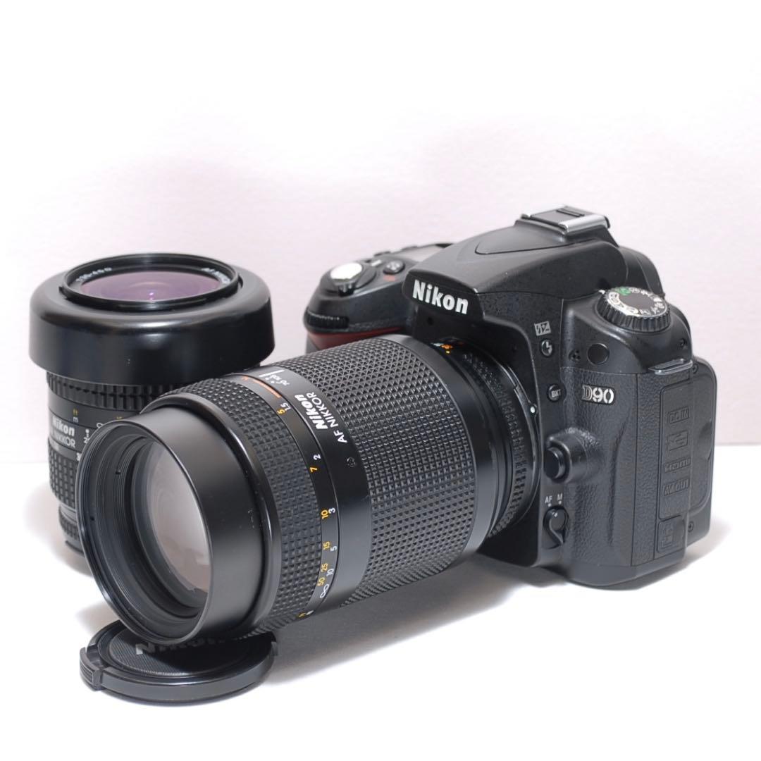 スポーツ観戦に✨Nikon D90✨ダブルレンズ✨おまけ多数✨すぐに使える