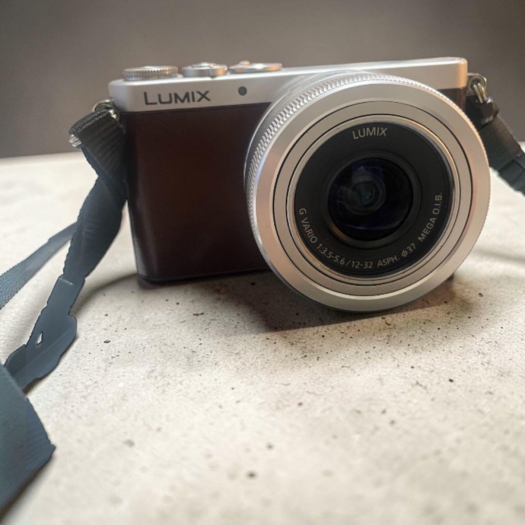 LUMIX GM DMC-GM1SK ブラウン　ミラーレスカメラ