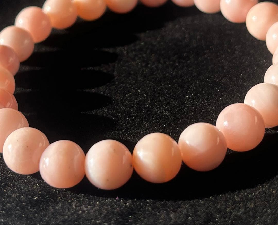 【愛と再生の霊石✨】心を満たす女神の守護石　ピンクオパールブレスレット