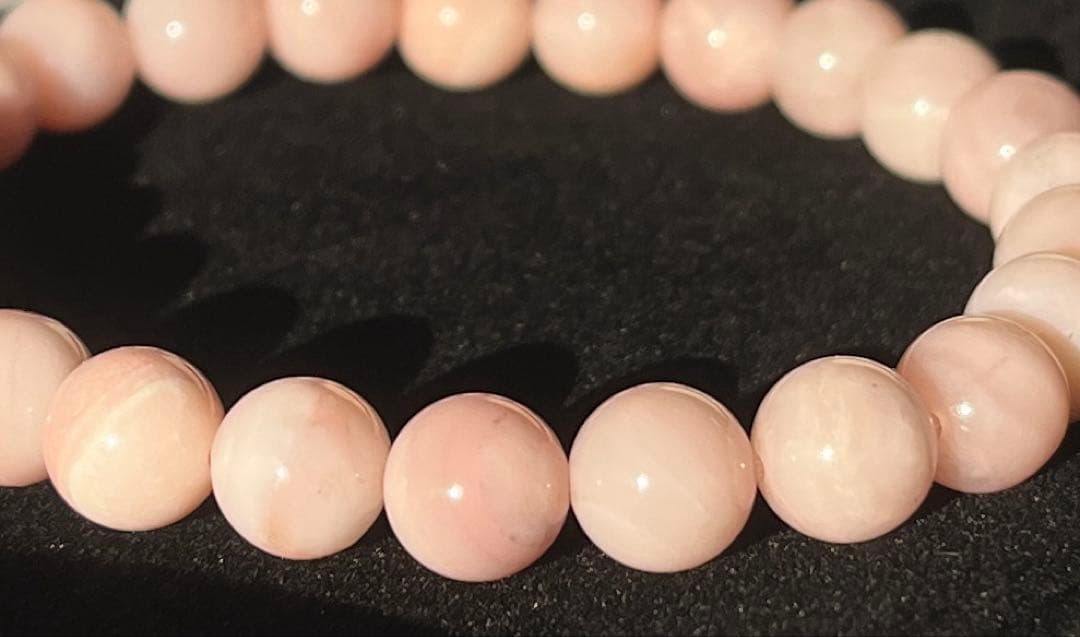 【愛と再生の霊石✨】心を満たす女神の守護石　ピンクオパールブレスレット