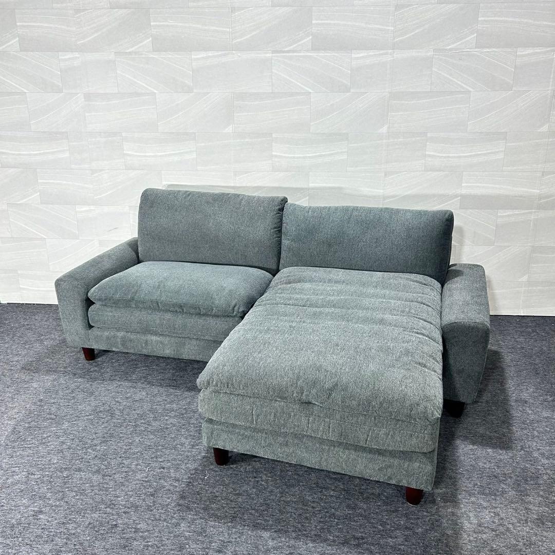 リビンズ カウチソファ 3人掛け スワン おしゃれ 家具 格安 d5235