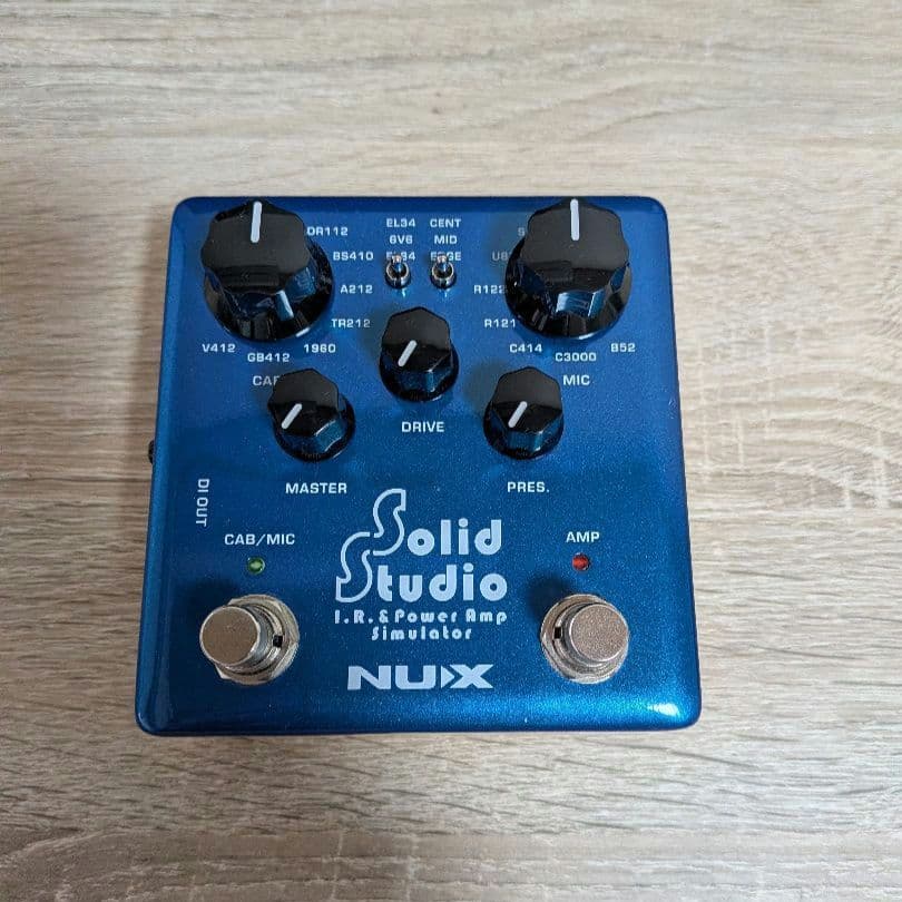 NUX Solid Studio I.R. & パワーアンプシミュレーター