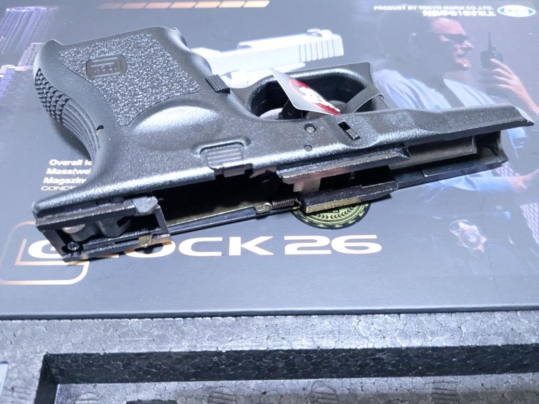 新品 東京マルイ 純正 Glock 26 フレーム セット G26 グロック