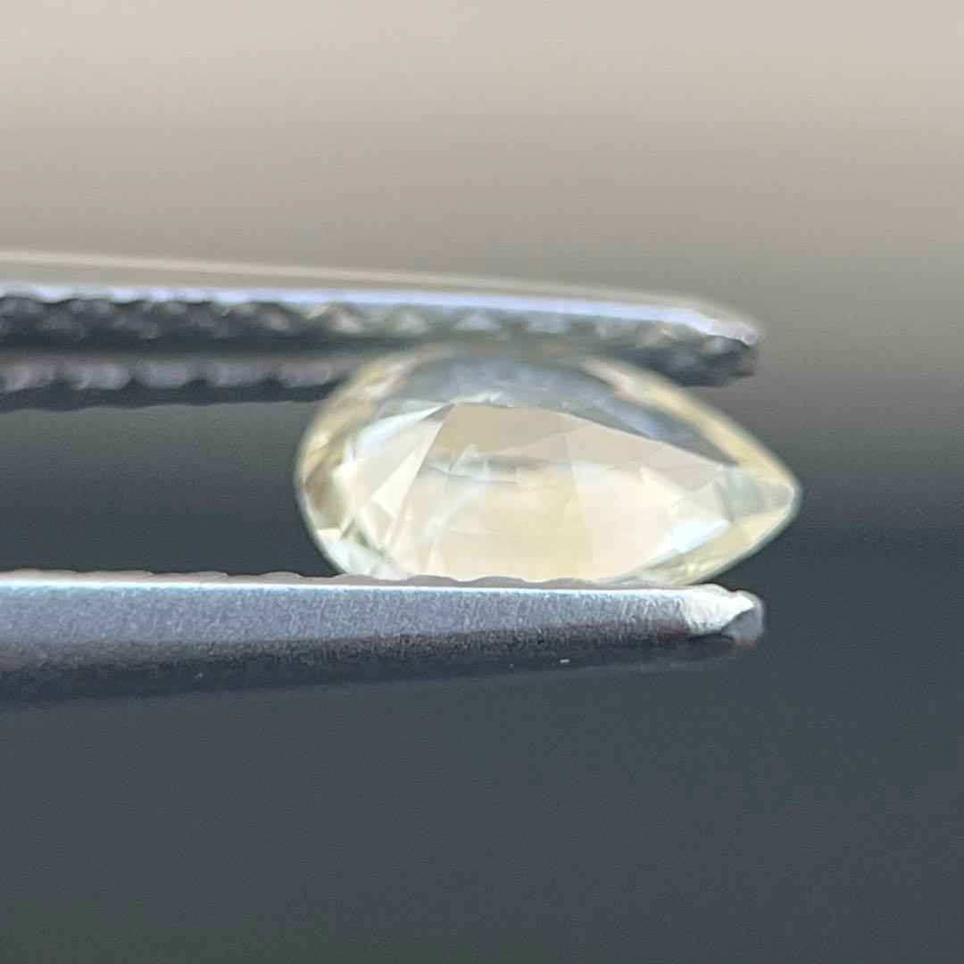 スリランカ非加熱産天然ライトイエローサファイアルース