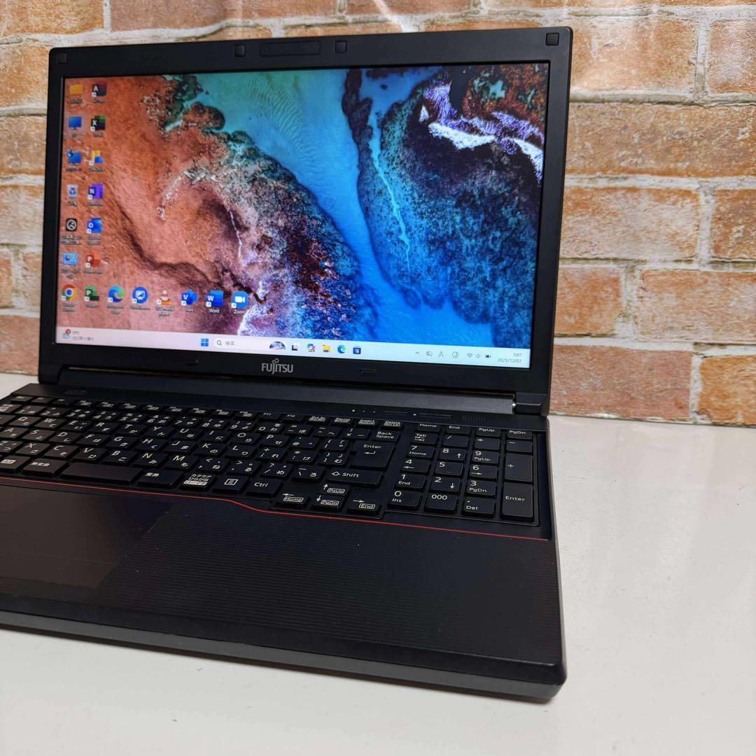 富士通ノート PC Core i5 メモリ8GB Windows11 オフィス付