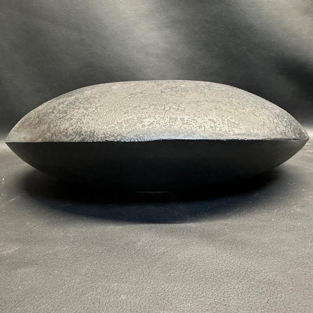 ♡Ec右1001 唐銅 三日月形 美術花器 吊り下げ 吊り花器 三日月 茶道具