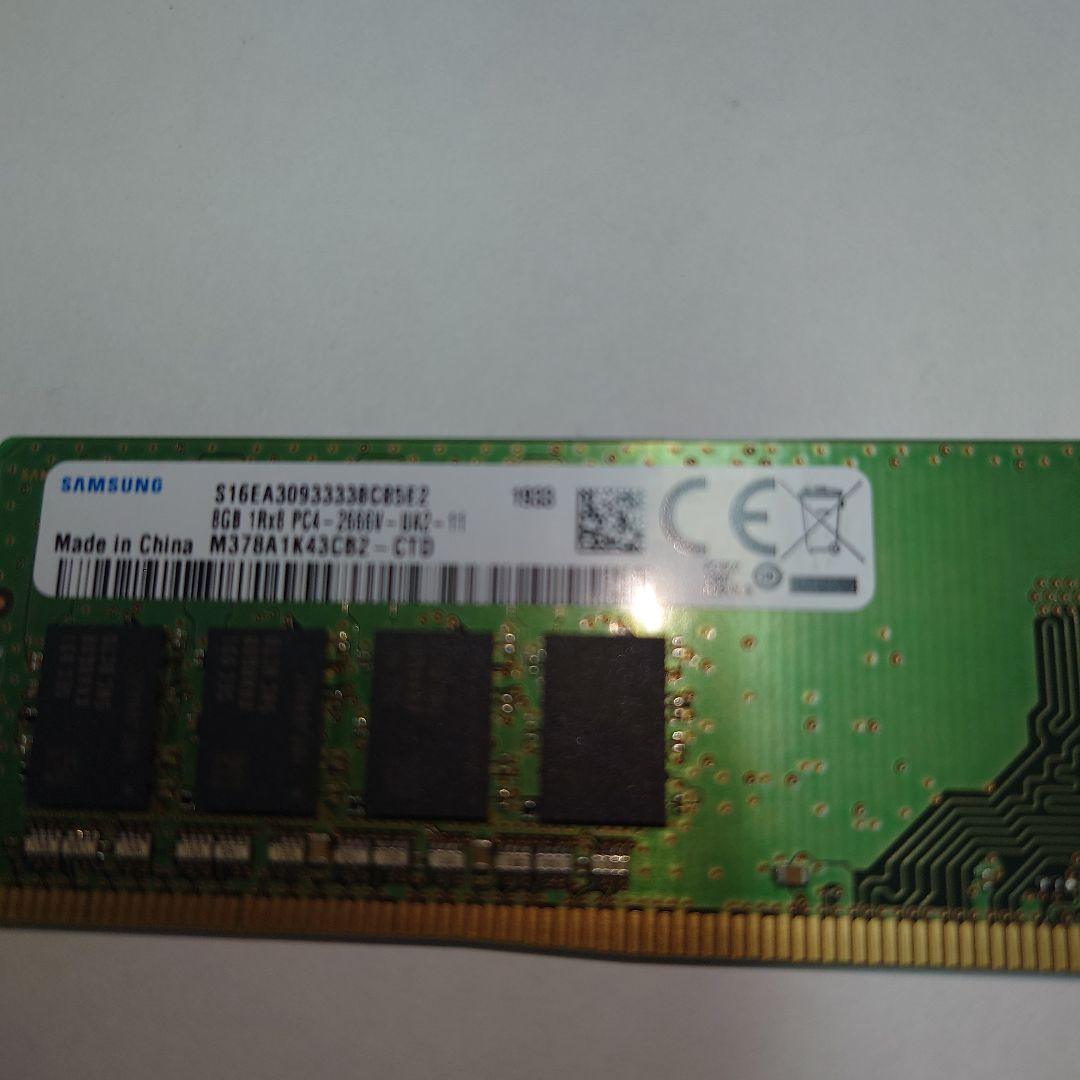 DDR4 8GB×4枚組 2666MHz Samsung