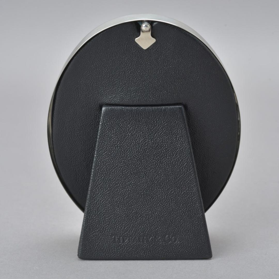 磨き済み/美品 ティファニー フォトスタンド SV オーバル 925 保存袋付